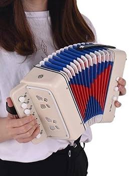 アコーディオン ピアノ ミニアコーディオン 音楽 演奏 子ども 練習 710myPWdEnL._UF350,