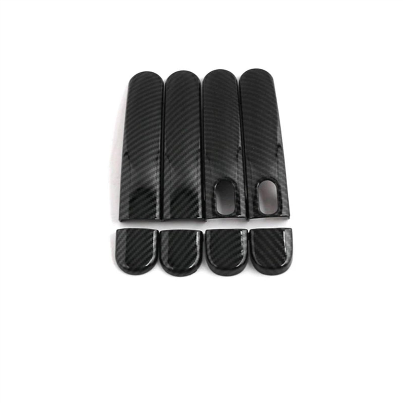 Noheeu A Car Door Handle Cover Exterior Trim Decoration Ccessories Bs For Tiguan Mk1 2007-2016(A)