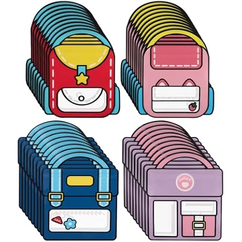 Ovveroche 36 Pcs Party Favor Bags Bulk Reusable Birthday Goodie Bag Back to School Gift Bags Cute Backpack Goodie Bag with Handle Candy Bag for Birthdays, Weddings, Sweets, Christmas Cover