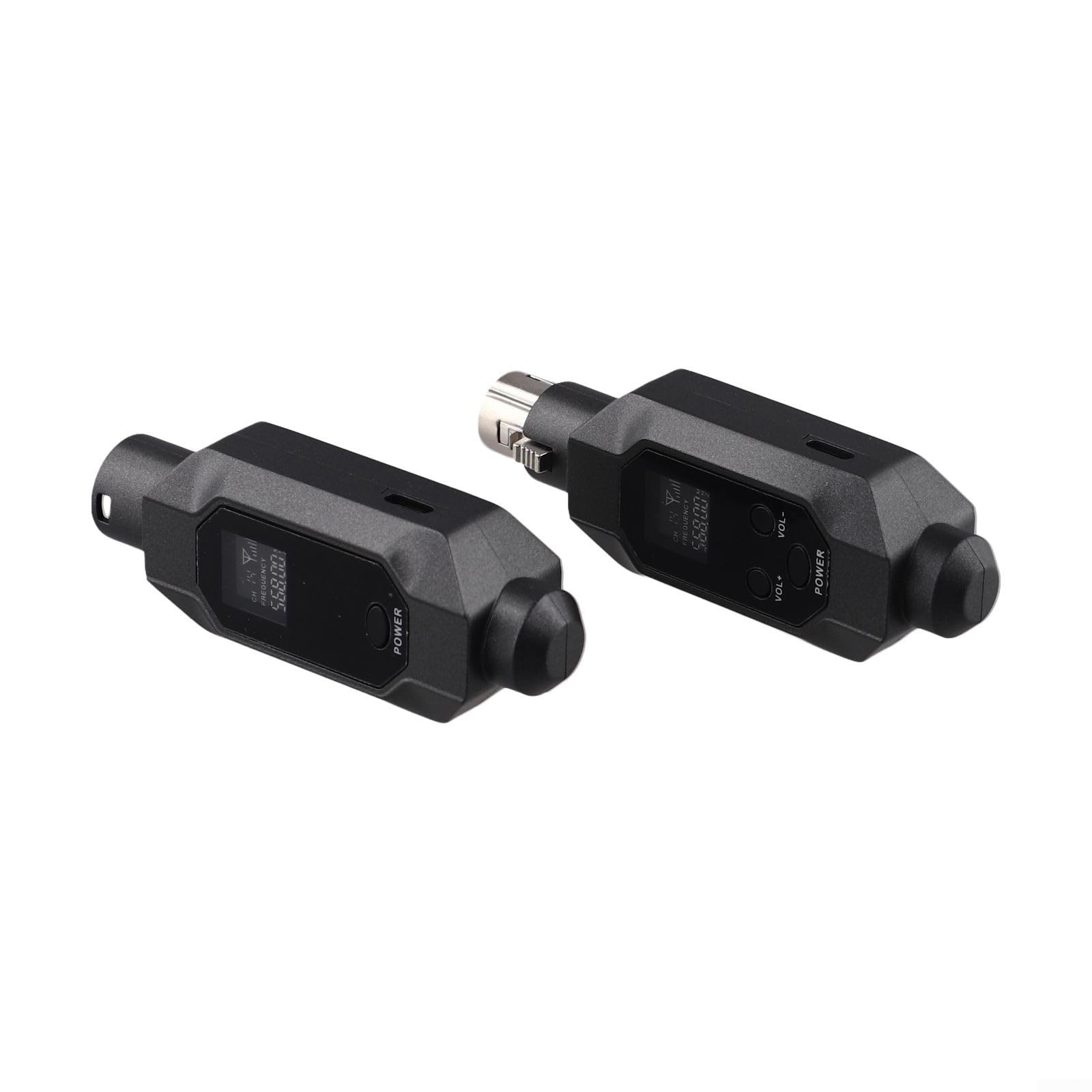 Trasmettitore e ricevitore XLR, convertitore microfono wireless, adattatore microfono dinamico plug-on, per applicazioni dinamiche, mixer audio (1 in 1)
