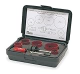 MK Morse AV04L Bi-Metal Hole Saw Locksmith Kit 8 Piece