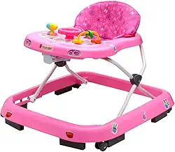 Andador Infantil Musical Para Bebê Quick Maxi Baby (Rosa)