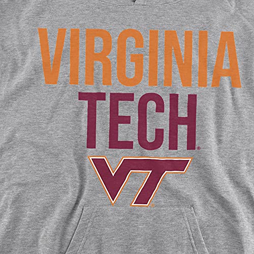 Virginia Tech Official Stacked Youth Kids Boy/Girls Pull-Over Hoodie Sweatshirt2