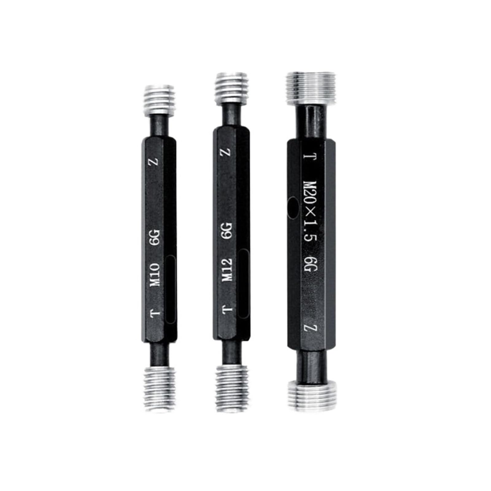 1 sztuka 6G M42/M45 X4,5 M60X 1,2 3 metryczna stal miernik drobnogwintowany narzędzie pomiarowe (M42X4,5-6G)