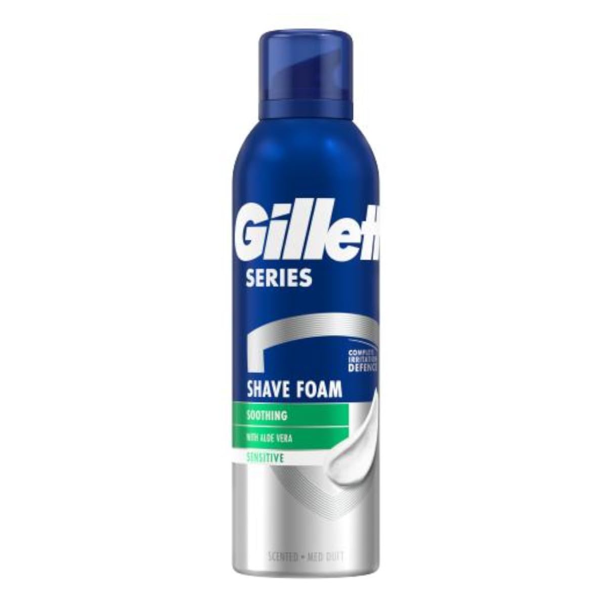 Gillette Series 3x Action Sensitive Shave Foam, 250 ml