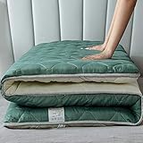 * [FIT THE BODY CURVE] -environ 6 cm d'épaisseur, structure à 4 couches, confortable et sans stress, disponible en quatre saisons, le matelas de couchage pour le sol s'adapte à la courbe naturelle du corps, disperse la pression corporelle et soutient uniformément, satisfait les besoins de soutien de différentes pièces, matelas futon japonais, vous permet de dormir toute la nuit sans stress