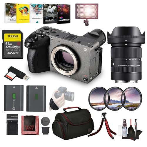 Image of Sony FX2 Compact Cinema Camera & Battery & Bag Bundle | For Professional Video Production | Full-Frame 4K | Internal ND | Fast Autofocus + 64GB Memory Card + NP-FZ100 Battery