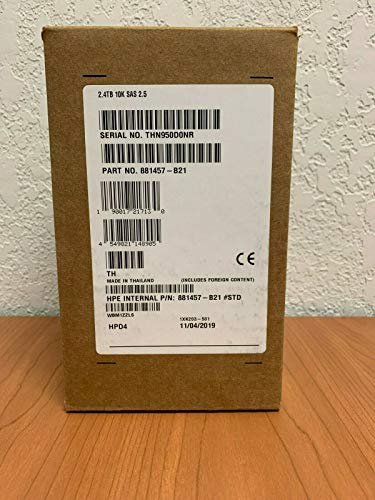 HPE 881457-B21 881507-001 12G SFF SC DS sigillato in fabbrica 10000 RPM 2.4 TB sas