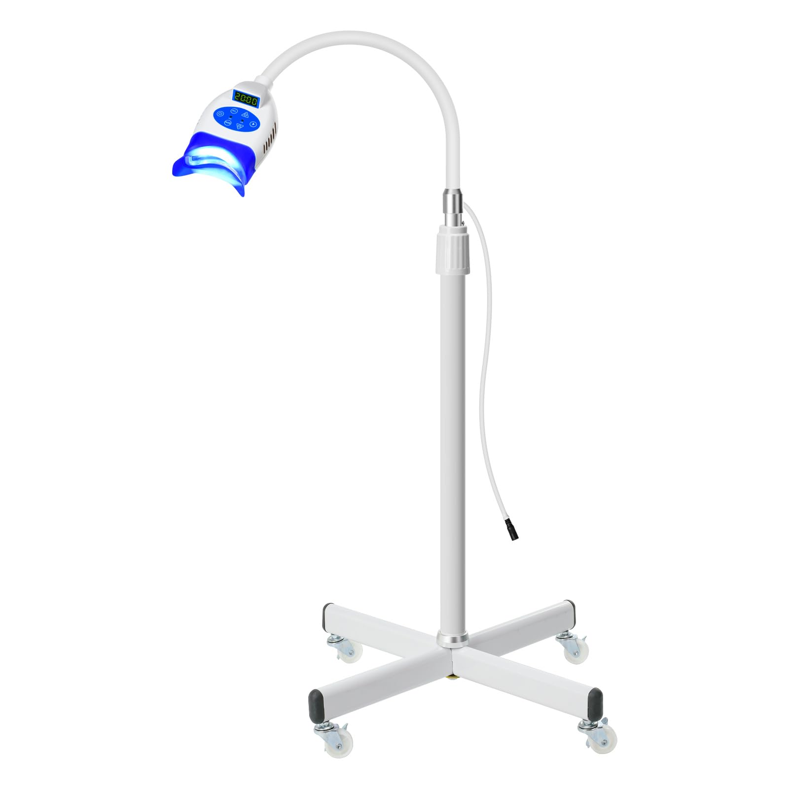 Vertical Teeth Whitening Light 36W Dental Mobile 10 LED Cold Light Lamp for Teeth Whitening Adopting Blue Light