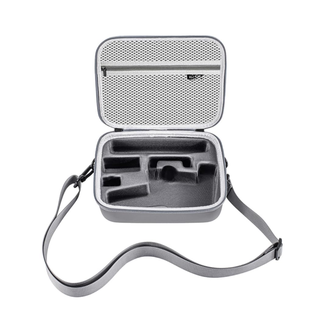 ELFOG Om Mobile 8 Case, Leather PU Carrying CaseCompatiable for DJI OM 8/7P Gimbal Stabilizer Accessories, All-in-one Storage OM 7P and Magnetic Phone Camp for Travel & Outdoor Shooting-picture-16