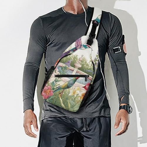 Bolsa tipo bandolera casual para senderismo miniatura 7