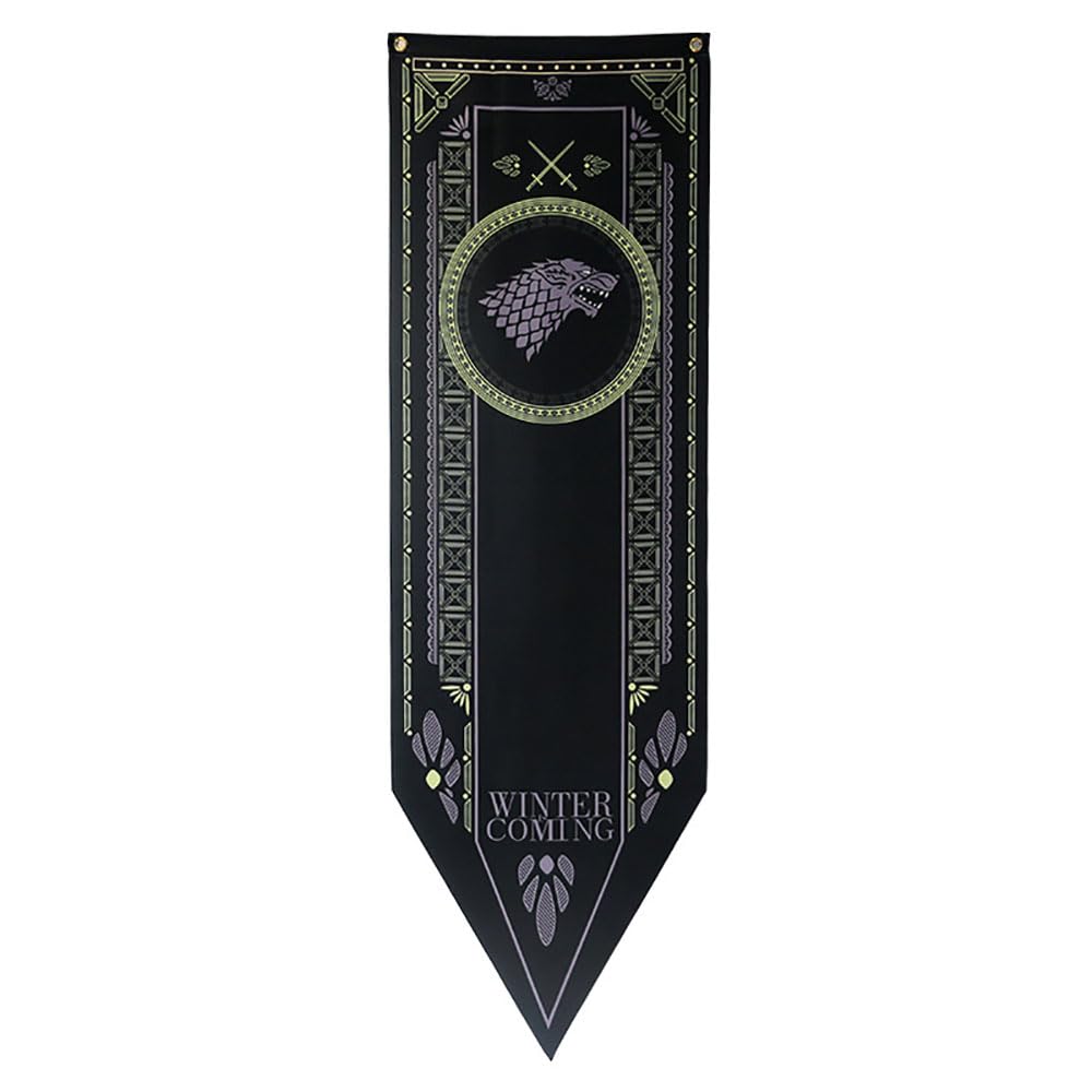 game thrones house stark - game thrones Stark house banner 150X45CM
