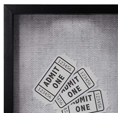 image for Space Art Deco 8x10 Black Shadow Box Frame - Shadow Box Display Case 