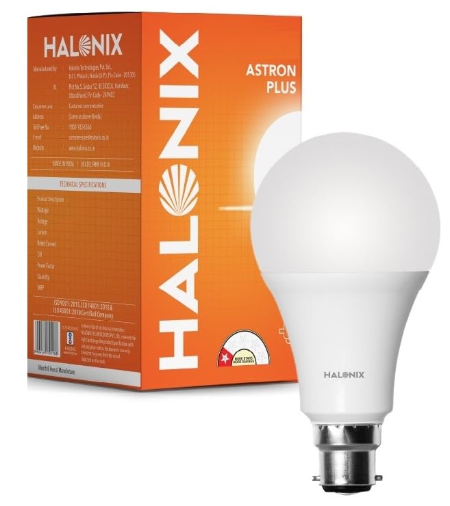 Halonix 25W LED Light Bulb | White (6500K) |Energy Efficient| 4kv Surge Protection | High Lumens Per Watt | Pack of 1