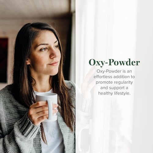 global healing center oxy-powder oxygen based safe and natural colon cleanser and relief from occasional constipation 120 capsulespackaging may vary