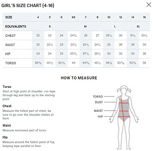 Speedo Girl's Swimsuit One Piece Endurance+ Flyback Printed Youth Team Colors - Manufacturer Discontinued