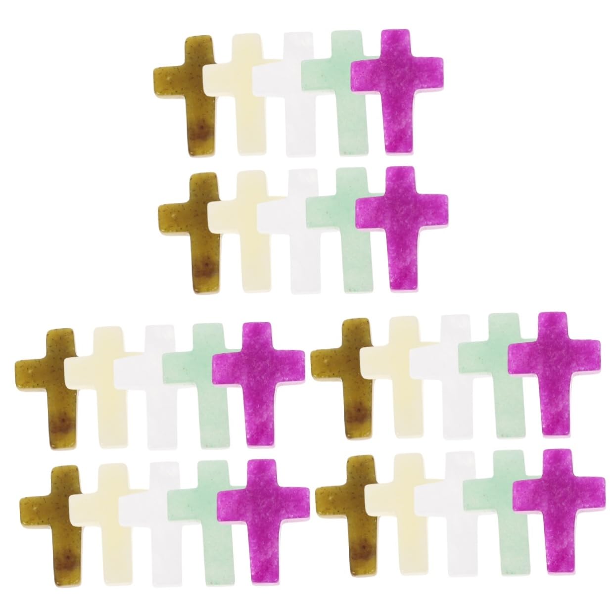 Tofficu Pendente A Croce Kit Incantesimi Collana Accessori Collane Ciondolo Crocifisso Hair Charms Keychain Ciondoli Per Gioielli Fai Da Te Ciondoli Fai Da Te Cristallo