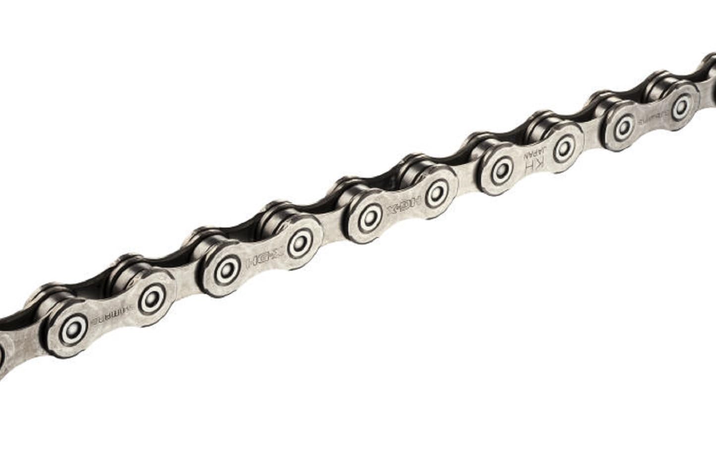 Shimano Kette CN-E6090 10-fach 138 Glieder in silber inkl. maxxi4you Reflexband