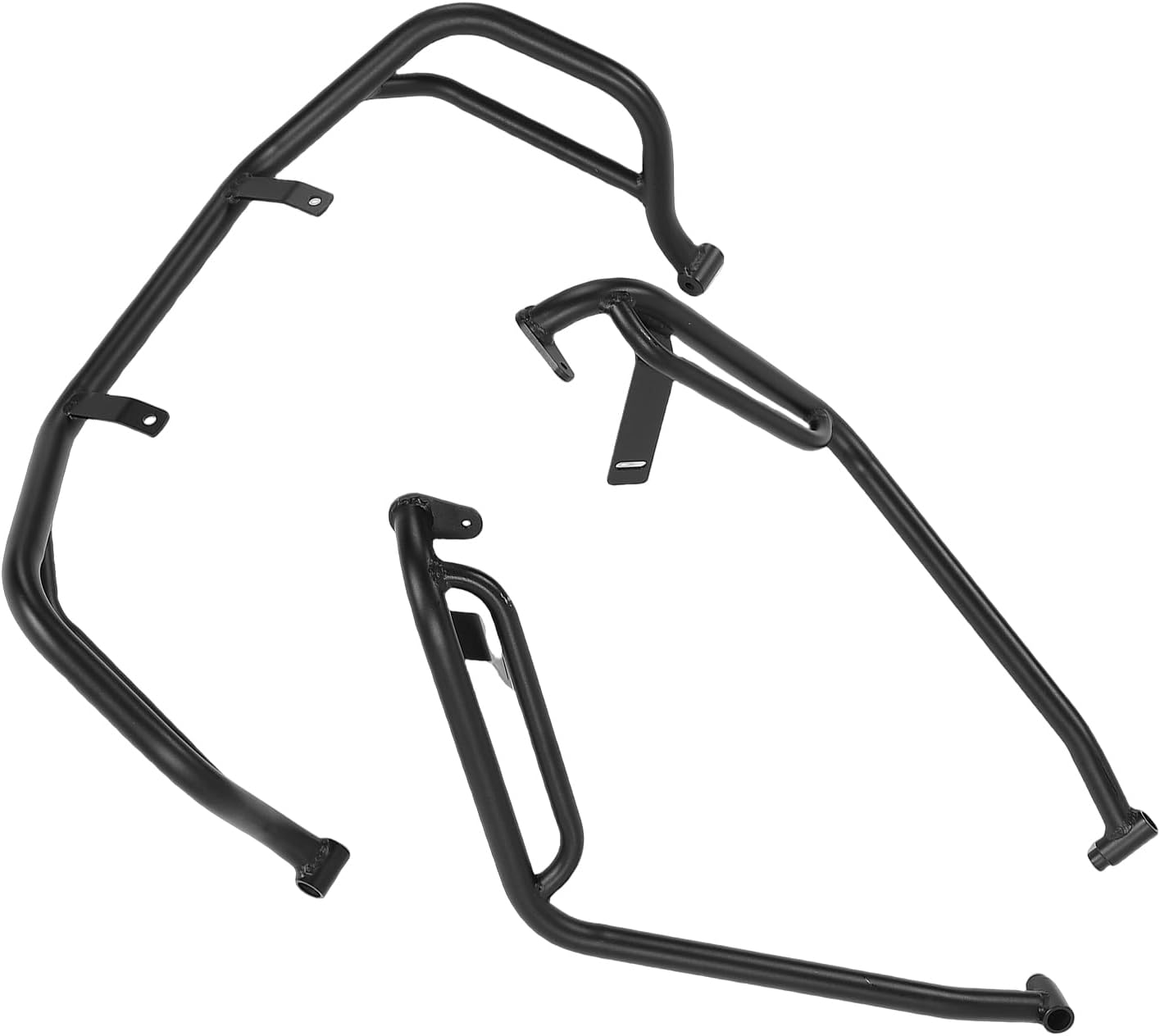 Engine Crash Bar Guard Kit Carbon Steel Motorcycle Side Frame Falling Protection Bar Bumper Replacement for ADV160 2022-2025