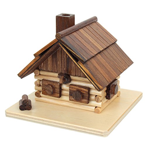 Dregano Log Cabin Incense Smoker Made in Germany