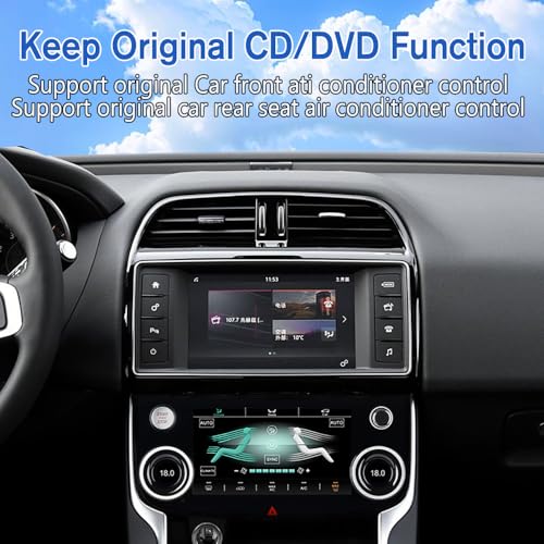 Xuenav Touch Screen Car Climate Control Replacement For 2015 2016 2017 2018 2019 Jaguar Xe Xel Xf Xfl F-Pace Hvac Air Conditioning Screen Ac Panel thumb #5