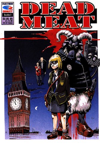 Amazon.com: DEAD MEAT NO. 2 FLEETWAY COMICS! (DEAD MEAT): Michael Cook ...