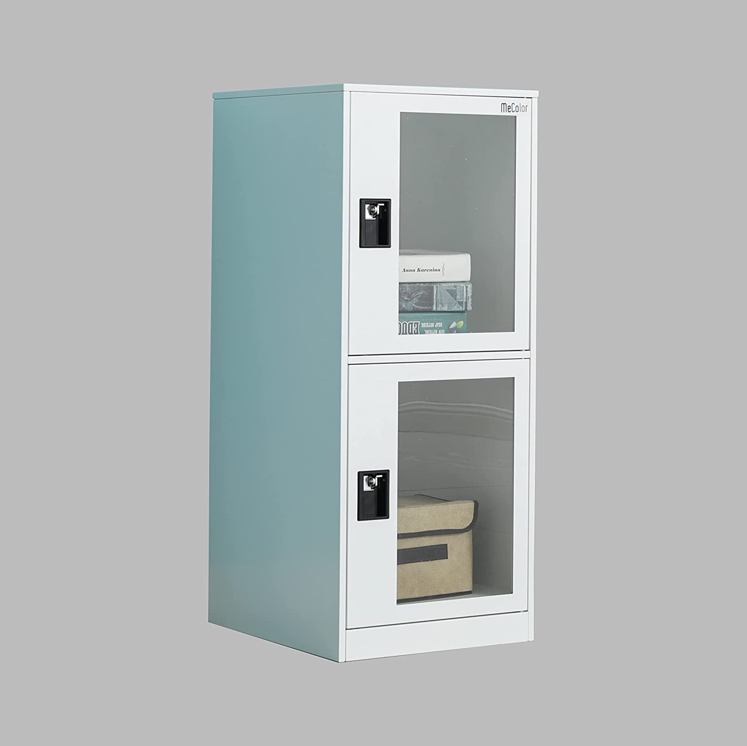 Armoire de rangement verticale compacte anti-désordre avec cadenas