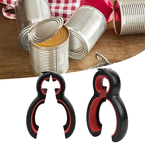 Miniatura 6 de Abrelatas 6 en 1, abridor de botellas, abridor de botellas multifuncional, accesorios de mano para cocina, 2 unidades