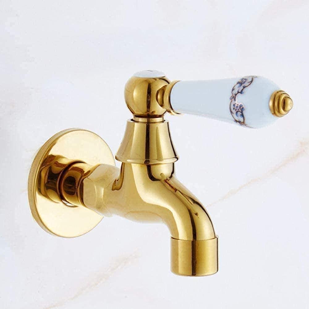 Robinet de lavabo simple eau froide pour machine à laver et extérieur - 3