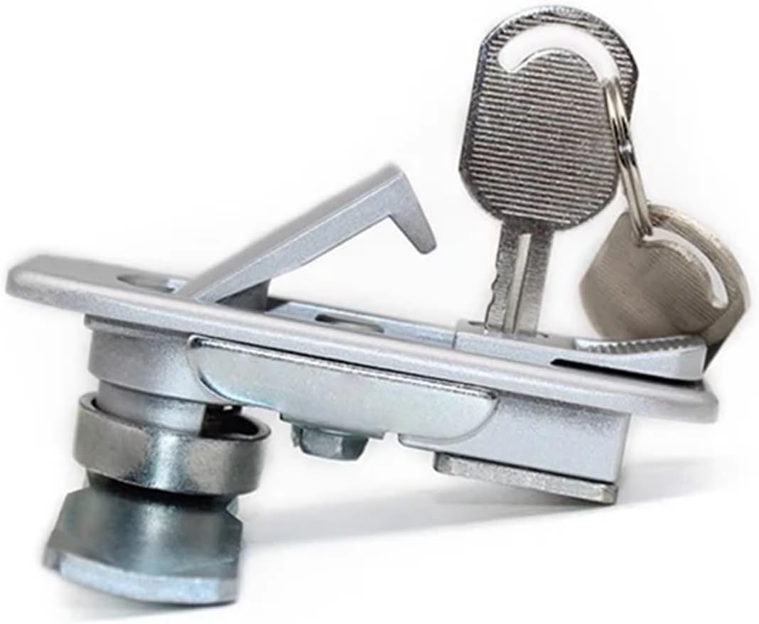 Zinc Alloy Plane Rotating Industrial Lock Mechanical Equipment Lock Bounce Lock 1Pcs(GS0004-3)