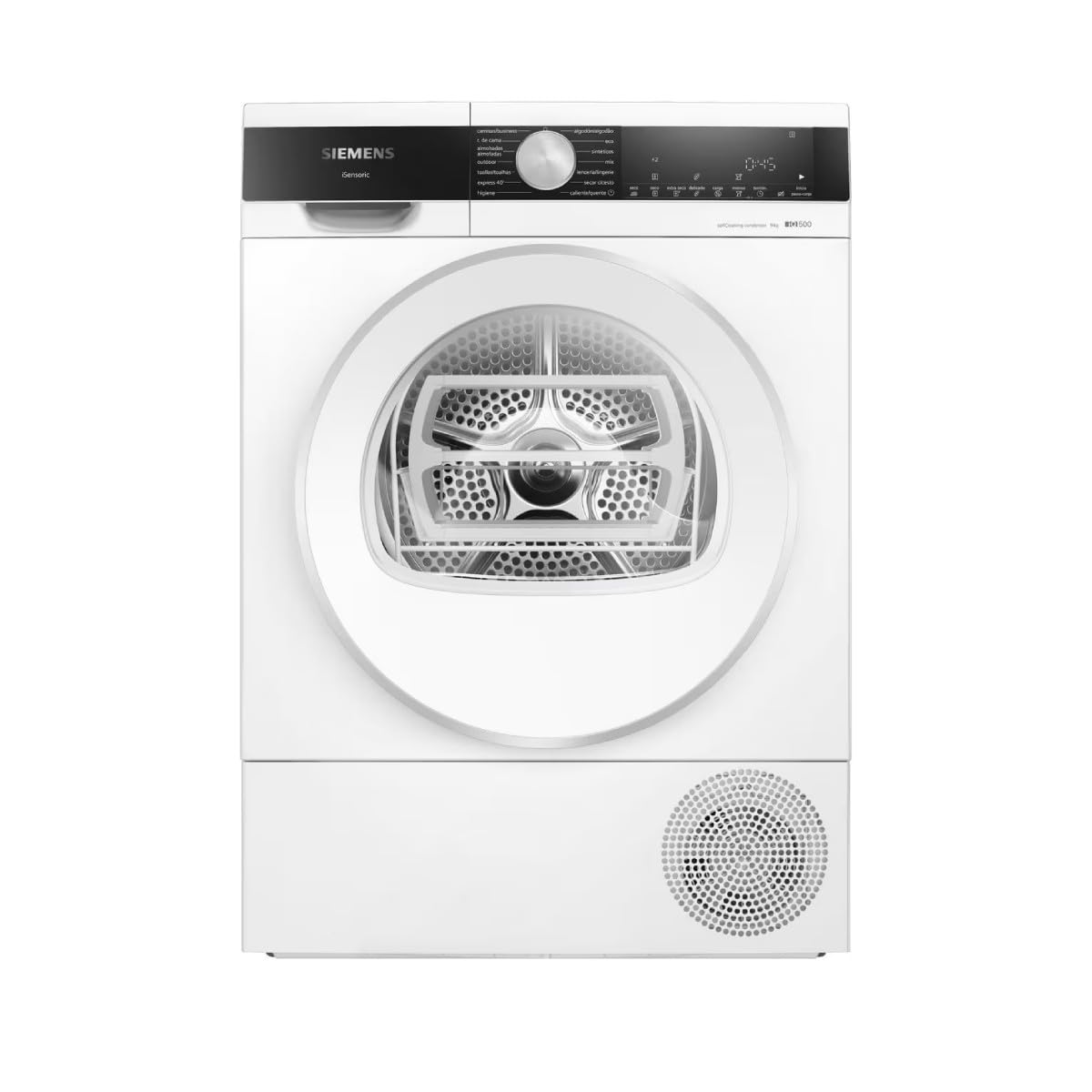 Secadora Siemens de 9 kg, color blanco – WQ45G2D1EP