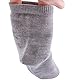 Duufin 18 Paar Kleinkinder Crew-Socken Kleine Kids Socken Kindersocken Solid Crew Socken Kinder Jungen Mädchen, Schwarz Weiß Grau, 2–4 Jahre