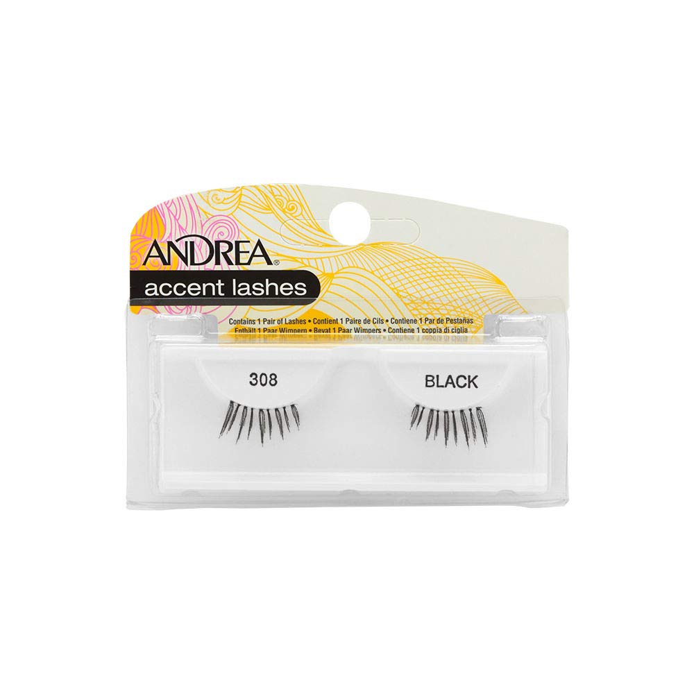 Andrea Accent Lashes, 308 Black