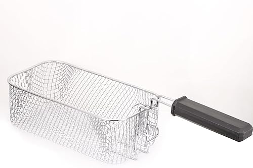 Miniatura 9 de Freidora eléctrica con cesta y tapa, olla freidora de acero inoxidable de 2000 W, capacidad de 3 litros para uso doméstico, sistema de freír