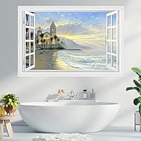 １点限り!! ウォールステッカー 70×45cm 風景 絵画風 壁紙ポスター 71cuSvS2AFL._AC_UF1000,