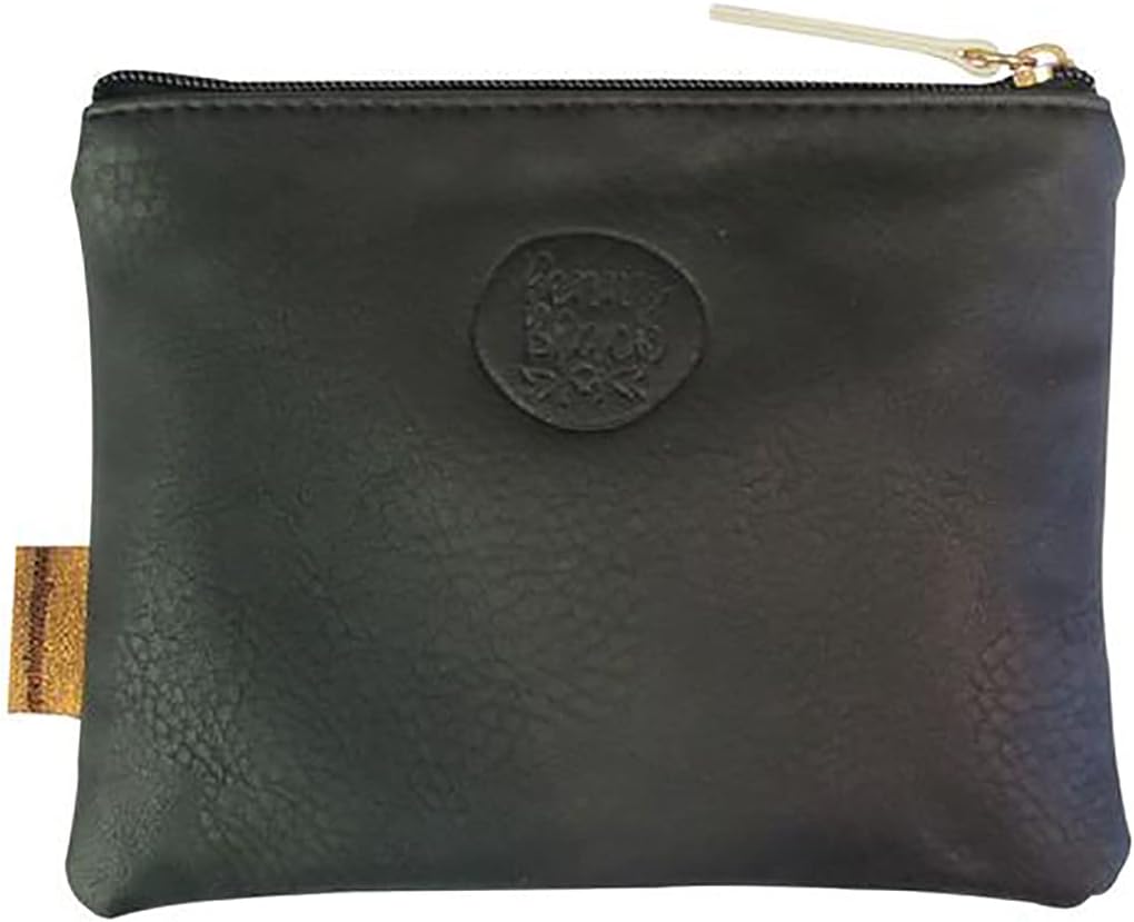 Make-up Bag for Handbag Cosmetics Bag Pencil Case with Zip, Penny Black Panda, 15.5 x 20 x 2 cm - Image 3