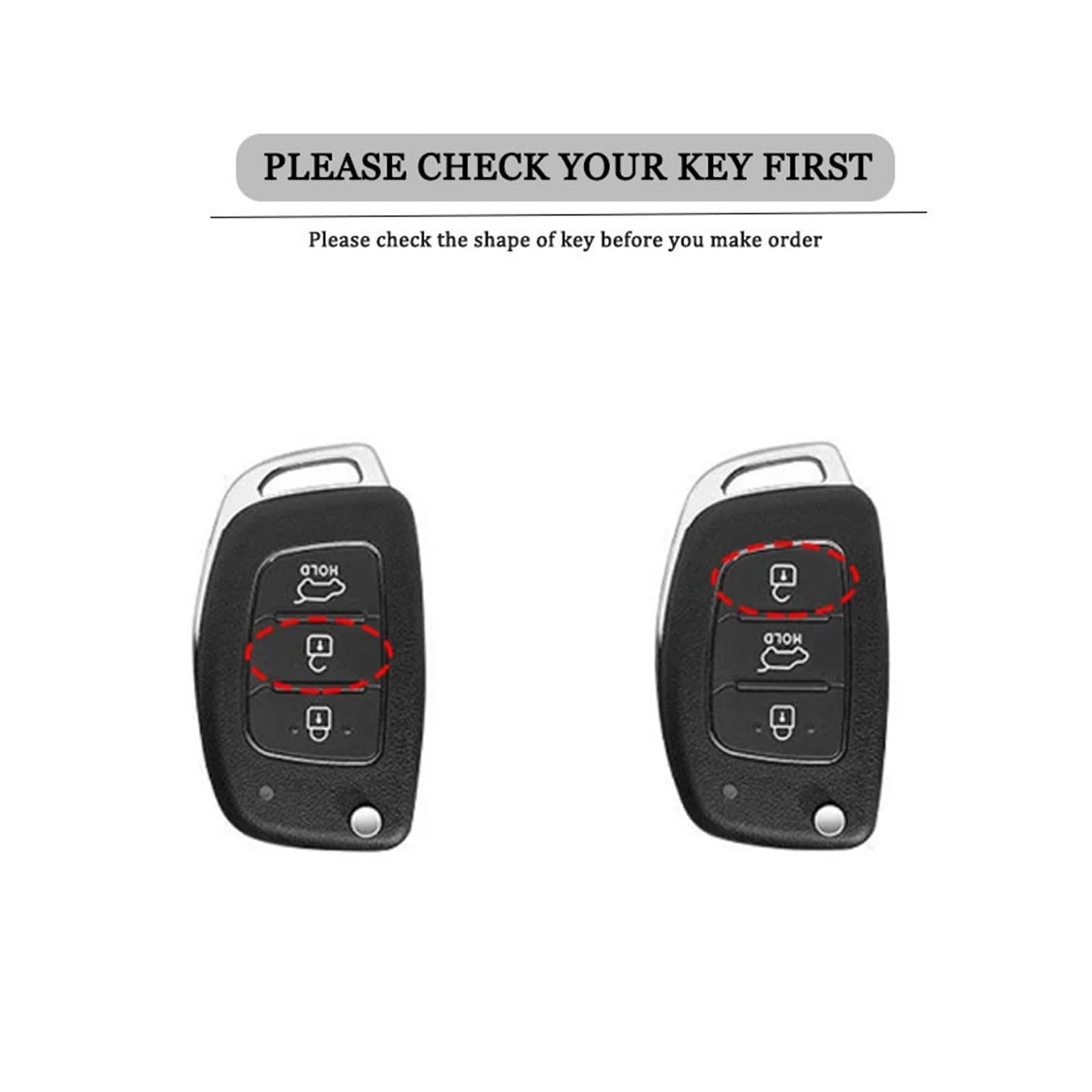 Etui na kluczyk samochodowy TPU do Hyundai Solaris Creta Tucson Sonata Elantra
