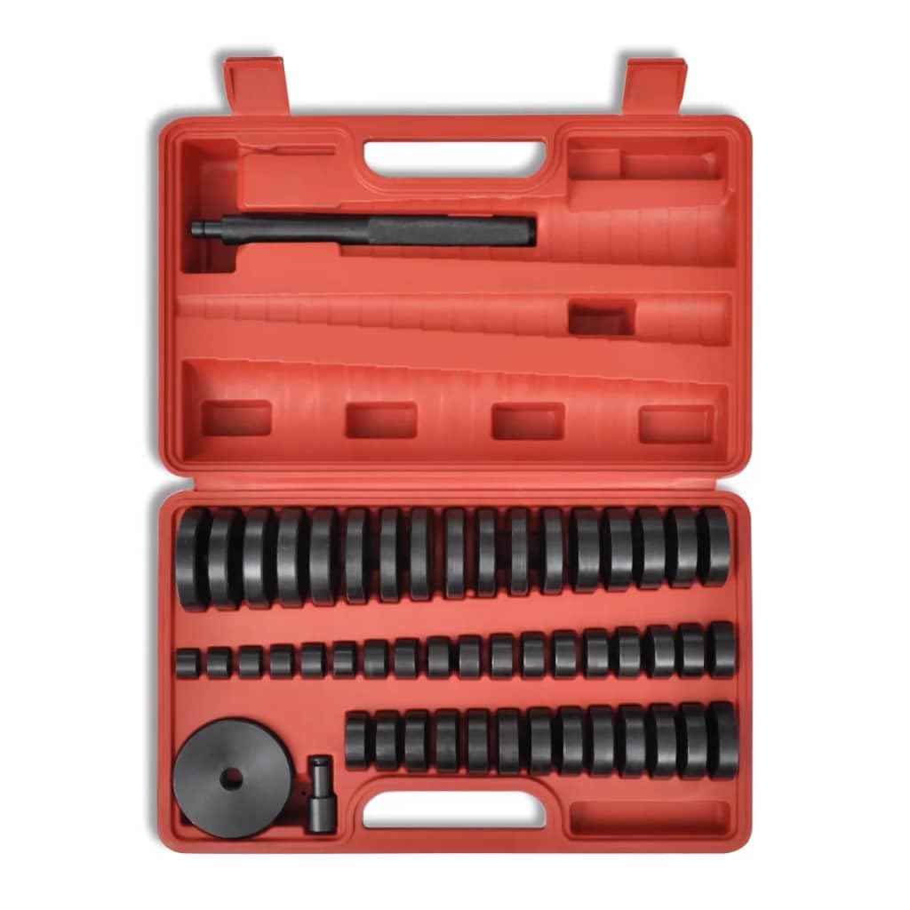 vidaXL Set 51 pz Dischi Boccola Cuscinetti Guarnizioni 18-65mm Kit per Auto