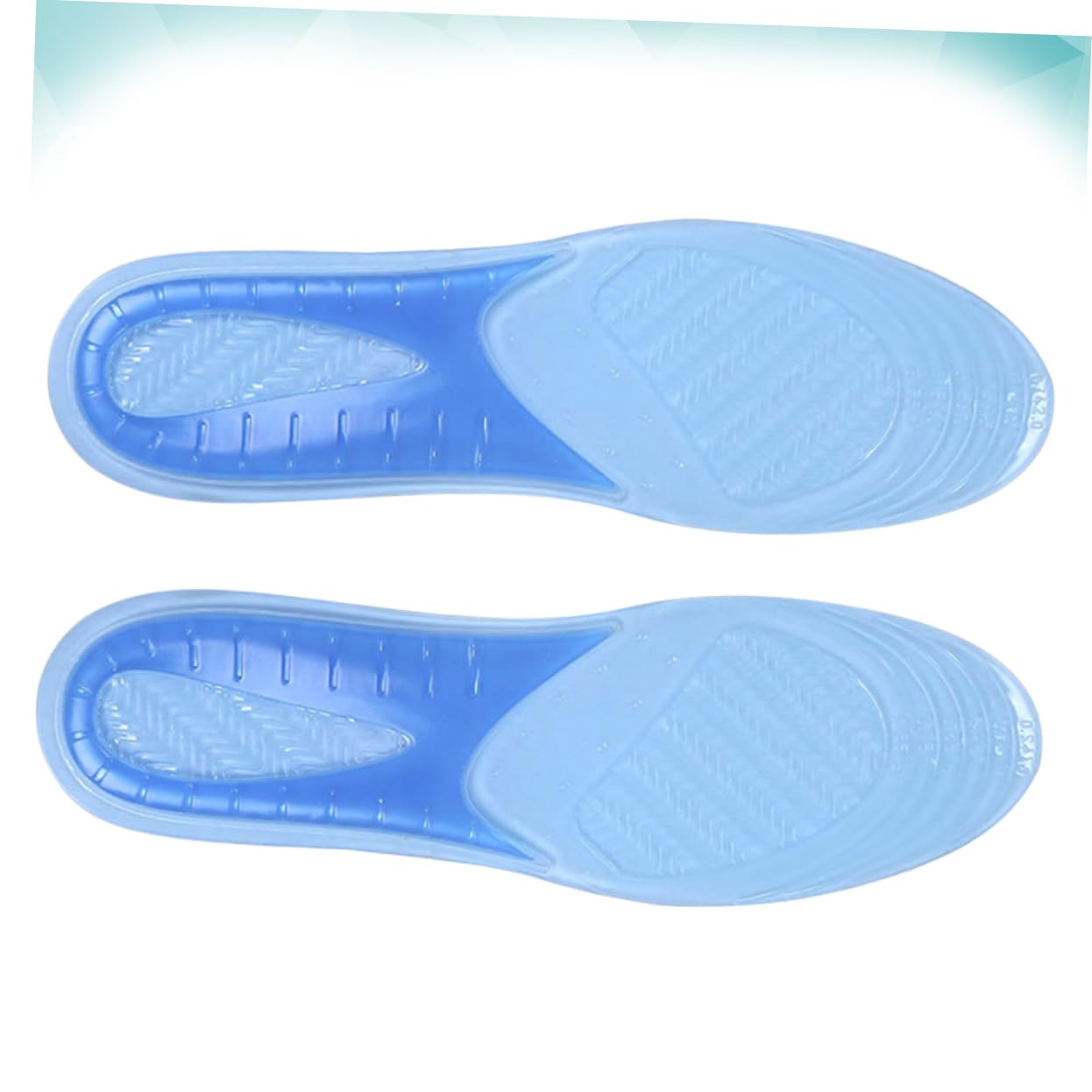 minkissy 3paare Gel-einlegesohlen Für Sportschuhe Atmungsaktive Rutschfeste Und Schmerzlindernde Dämpfungseinlagen Für Männer Und Frauen Blau Zuschneidbar Für Optimalen Komfort Im