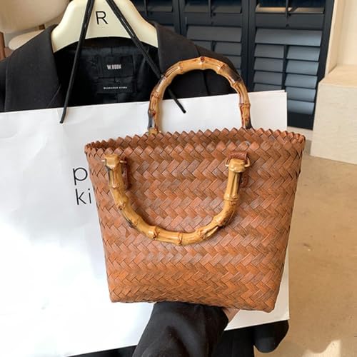 French Straw Handbag Woven Beach Shoulder Summer Bag Large Capacity Tote Bag for Beach and Daily Use2