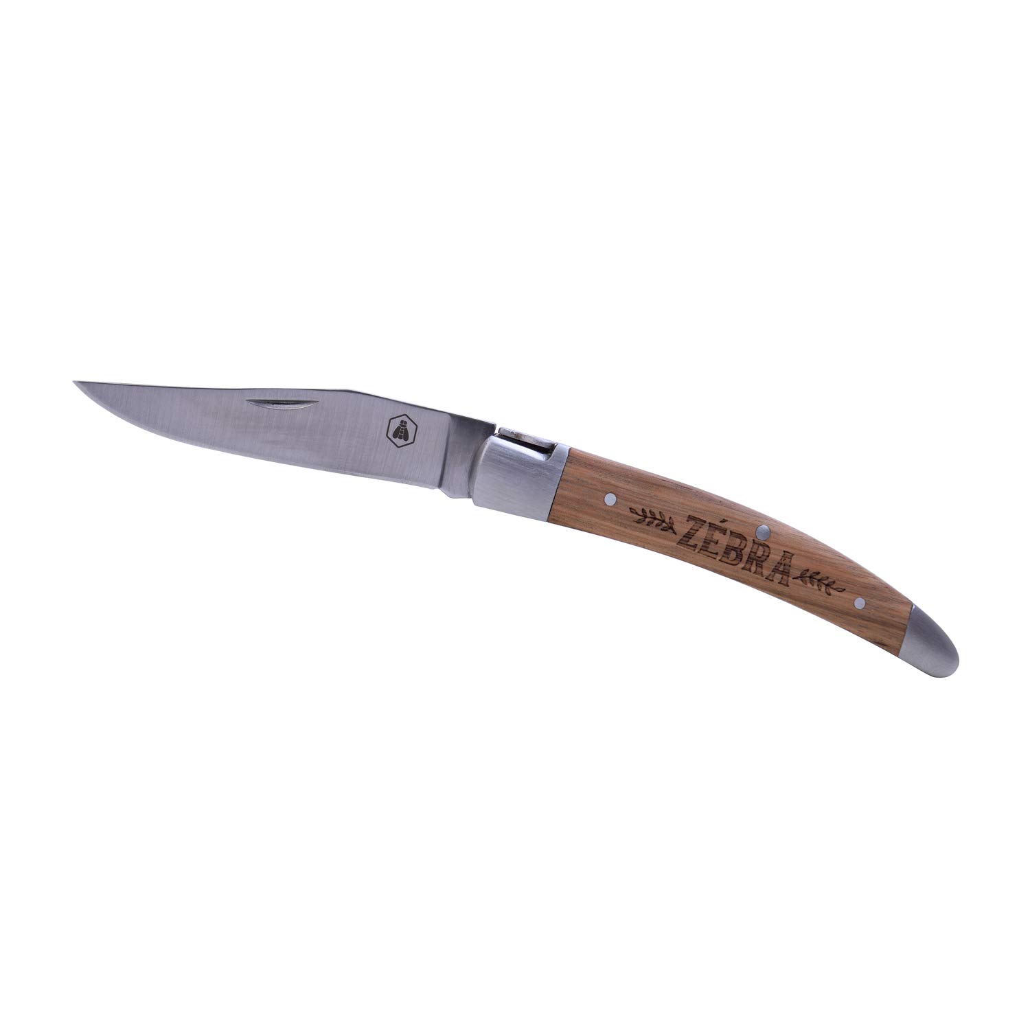 LAGUIOLE - Set di coltelli LAGUIOLE, set di 5 strumenti per tagliare carne, pesce e pane, manico in bambù e legno Pakka, marrone