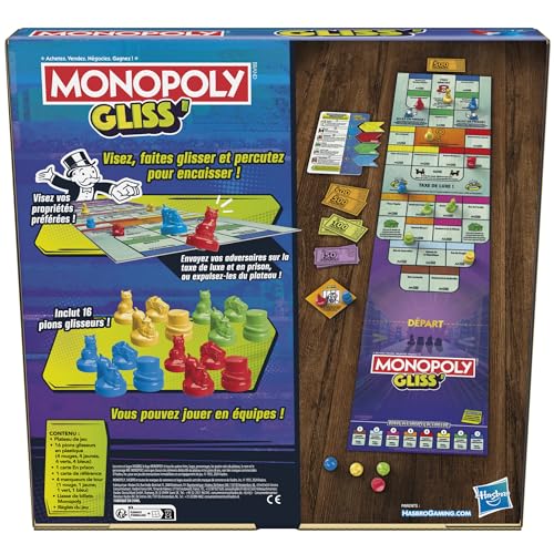 Jouet De Société Monopoly Gliss Hasbro - vue 7