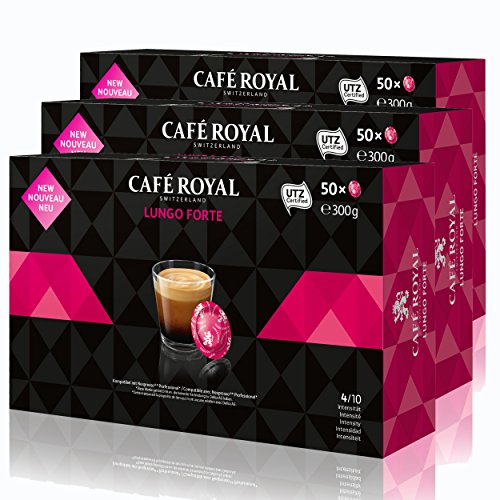 Café Royal Office Pads lungo forte caffè, caffè tostato, il caffè, sistema Nespresso Professional connettore, 150 Pads