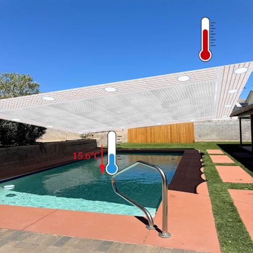 Bâche en maille anti-UV 90% respirante pour protection solaire - 3