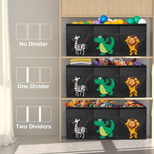 Yohoolyo Y3 Extra Large Toy Box, Collapsible Sturdy Toy Storage Organizer thumb #7