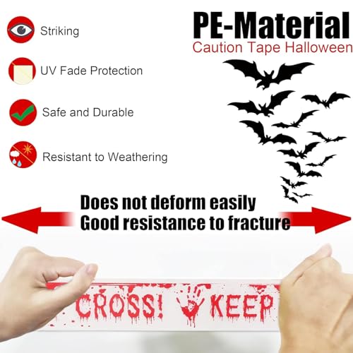 Halloween Warnband für die gruseligsten Partys