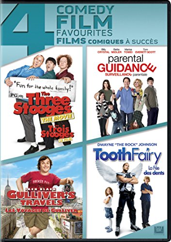 Amazon Com The Three Stooges Parental Guidance Gulliver S Travels Tooth Fairy 4 Comedy Feature Film Sean Hayes Will Sasso Billy Crystal Jack Black Dwayne Johnson Bobby Farrelly Peter Farrelly Andy