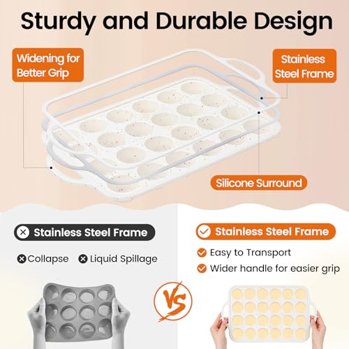 Fimary Silicone Mini Muffin Pan