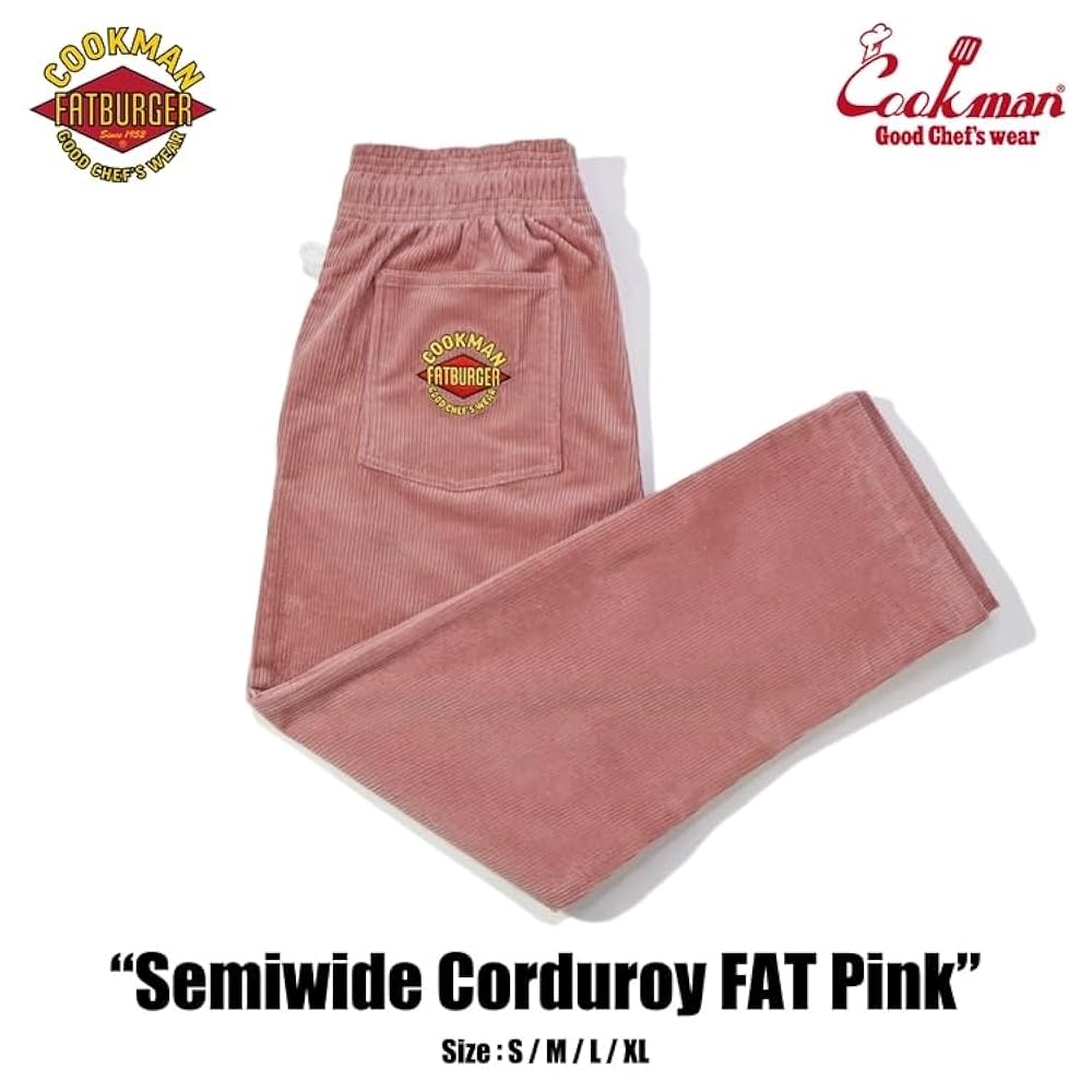 FAT エフエーティー Cookman クックマン パンツ 楽天市場】COOKMAN クックマン Chef Pants Semiwide Corduroy