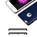 TURATA iPhone 6 6s Case Slim Fit Ultra Thin with Premium PU Leather Surface Non Slip Light Weight Hard Case Cover for iPhone 6 6s (4.7 inch)-Navy